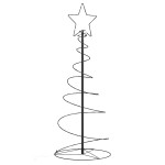 vidaXL Pom de Crăciun LED 80 LED-uri Alb Cald 120 cm