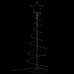 vidaXL Pom de Crăciun LED 100 LED-uri Alb Cald 150 cm vidaXL Pom de Crăciun LED 100 LED-uri Alb Cald 150 cm