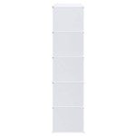 vidaXL Organizator cuburi depozitare cu 20 cuburi și tije de agățat PP vidaXL Organizator cuburi depozitare cu 20 cuburi și tije de agățat PP