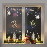 vidaXL Lumini Crăciun Siluetă de om zăpadă 2 buc 35 LED-uri alb cald vidaXL Lumini Crăciun Siluetă de om zăpadă 2 buc 35 LED-uri alb cald
