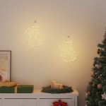 vidaXL Lumini Crăciun Siluetă de om zăpadă 2 buc 35 LED-uri alb cald vidaXL Lumini Crăciun Siluetă de om zăpadă 2 buc 35 LED-uri alb cald