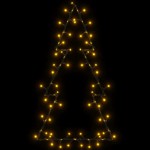 vidaXL Lumini de Crăciun Siluetă Pom Crăciun 80 LED-uri Alb Cald vidaXL Lumini de Crăciun Siluetă Pom Crăciun 80 LED-uri Alb Cald