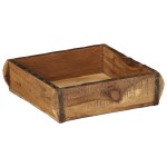 vidaXL Tavă, 31x29x10 cm, lemn masiv reciclat vidaXL Tavă, 31x29x10 cm, lemn masiv reciclat
