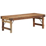 vidaXL Masă de cafea 110x55x40 cm din lemn masiv recuperat vidaXL Masă de cafea 110x55x40 cm din lemn masiv recuperat