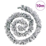 vidaXL Ghirlandă de Crăciun cu lumini LED, verde, 10 m, PVC vidaXL Ghirlandă de Crăciun cu lumini LED, verde, 10 m, PVC