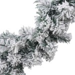 vidaXL Ghirlandă de Crăciun cu lumini LED, verde, 20 m, PVC