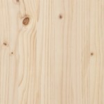vidaXL Brad de Crăciun decorativ, 110 cm, lemn masiv vidaXL Brad de Crăciun decorativ, 110 cm, lemn masiv