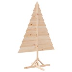 vidaXL Brad de Crăciun decorativ, 180 cm, lemn masiv vidaXL Brad de Crăciun decorativ, 180 cm, lemn masiv