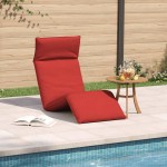 vidaXL Șezlong pliabil, roșu, 175x54x8,5 cm, țesătură Oxford vidaXL Șezlong pliabil, roșu, 175x54x8,5 cm, țesătură Oxford