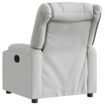 vidaXL Scaun extensibil din stofă gri nor vidaXL Scaun extensibil din stofă gri nor