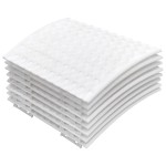 vidaXL Fustă brad de Crăciun, alb, Ø65x23 cm, plastic vidaXL Fustă brad de Crăciun, alb, Ø65x23 cm, plastic