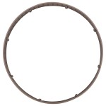 vidaXL Fustă brad de Crăciun, maro, Ø65x23 cm, plastic vidaXL Fustă brad de Crăciun, maro, Ø65x23 cm, plastic