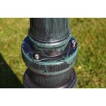 Felinar de grădină Preston 215 cm Verde închis Felinar de grădină Preston 215 cm Verde închis