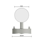 vidaXL Lampă de perete exterior cu senzor de mișcare, oțel inoxidabil vidaXL Lampă de perete exterior cu senzor de mișcare, oțel inoxidabil
