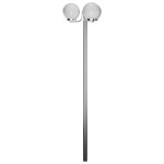 vidaXL Lampă de grădină cu stâlp, 3 lămpi, 220 cm vidaXL Lampă de grădină cu stâlp, 3 lămpi, 220 cm