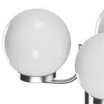 vidaXL Lampă de grădină cu stâlp, 3 lămpi, 220 cm vidaXL Lampă de grădină cu stâlp, 3 lămpi, 220 cm