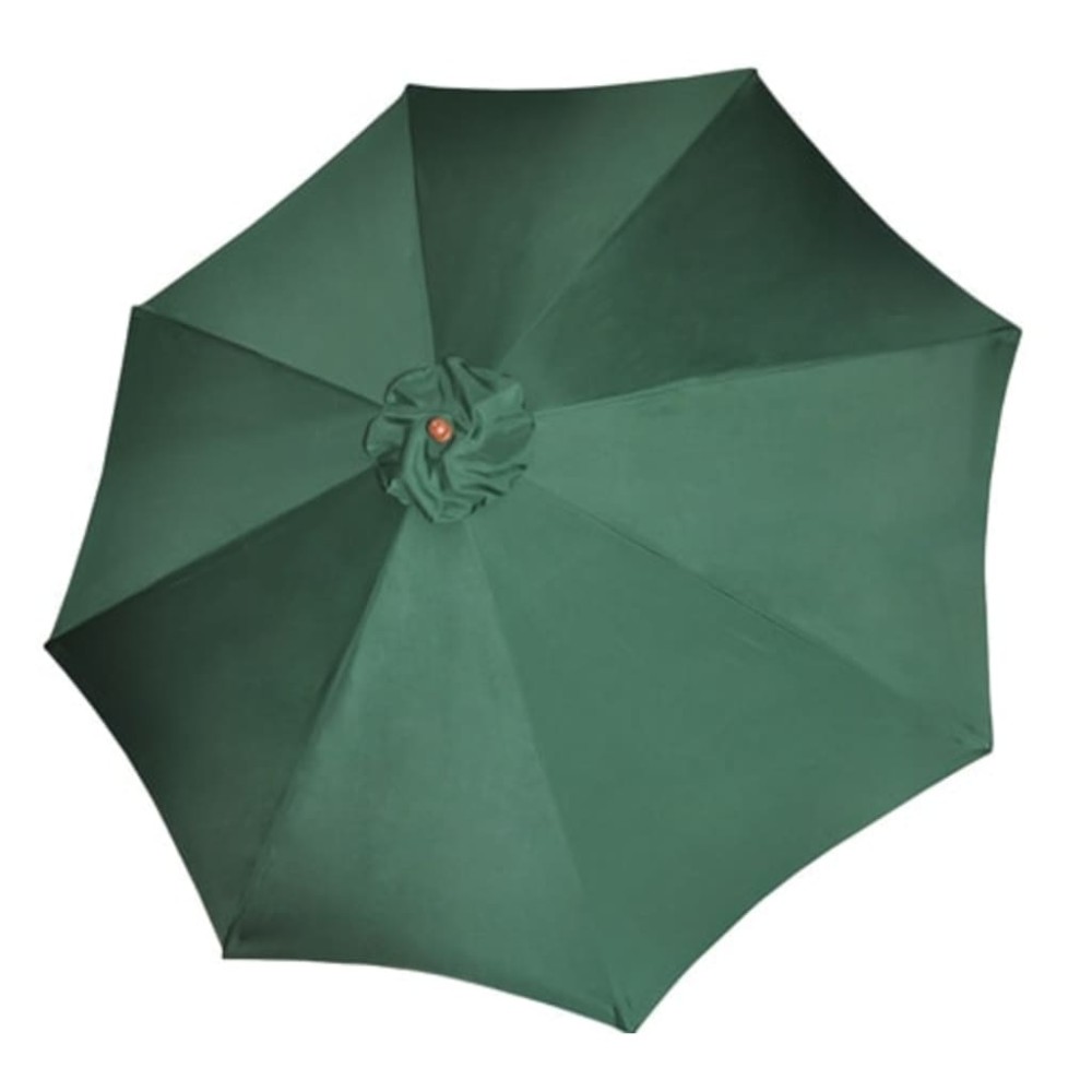vidaXL Umbrelă de soare, verde, 258 cm