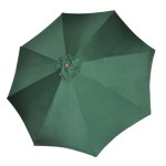 vidaXL Umbrelă de soare, verde, 258 cm vidaXL Umbrelă de soare, verde, 258 cm