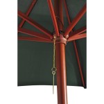 vidaXL Umbrelă de soare, verde, 258 cm vidaXL Umbrelă de soare, verde, 258 cm
