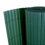 vidaXL Panou de gard, verde, 90 x 300 cm, PVC vidaXL Panou de gard, verde, 90 x 300 cm, PVC