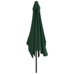 vidaXL Umbrelă de soare dreptunghiulară 200 x 300 cm, Verde