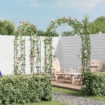 Pergolă arcuită pentru grădină, 2 buc Pergolă arcuită pentru grădină, 2 buc