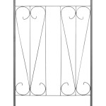 vidaXL Arcadă de grădină plante cățărătoare vârf ascuţit verde închis