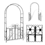 Poartă cu arc pentru grădină Poartă cu arc pentru grădină