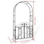 Poartă cu arc pentru grădină Poartă cu arc pentru grădină