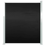 vidaXL Copertină laterală pentru terasă/curte, negru, 160x300 cm