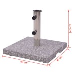 Suport umbrelă din granit 20 kg Suport umbrelă din granit 20 kg