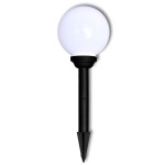 vidaXL Lămpi de exterior pentru alei LED 3 buc. 20 cm, cu țăruș de sol vidaXL Lămpi de exterior pentru alei LED 3 buc. 20 cm, cu țăruș de sol