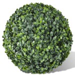 Arbuști ornamentali artificiali bilă pe tulpină, 2 buc., 35 cm Arbuști ornamentali artificiali bilă pe tulpină, 2 buc., 35 cm