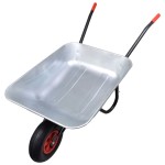 Roabă pentru grădină cu o singură roată, 80 L Roabă pentru grădină cu o singură roată, 80 L
