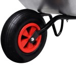 Roabă pentru grădină cu o singură roată, 80 L Roabă pentru grădină cu o singură roată, 80 L