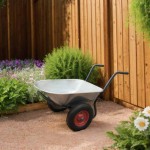 Roabă pentru grădină cu 2 roți, 66 L Roabă pentru grădină cu 2 roți, 66 L