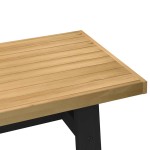 vidaXL Masuta de cafea NOAIN picioare in forma de A lemn masiv de pin