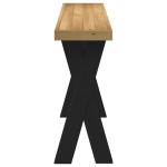 vidaXL Consolă NOAIN Picioare în formă de X lemn masiv de pin vidaXL Consolă NOAIN Picioare în formă de X lemn masiv de pin