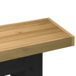 vidaXL Consolă NOAIN Picioare în formă de U lemn masiv de pin vidaXL Consolă NOAIN Picioare în formă de U lemn masiv de pin