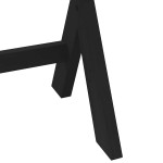 vidaXL Birou NOAIN Picioare în formă X 120x50x75 cm lemn masiv de pin