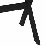vidaXL Masă de sufragerie NOAIN picioare în formă X lemn masiv de pin