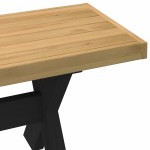 vidaXL Bancă de sufragerie NOAIN picioare în formă X lemn masiv de pin vidaXL Bancă de sufragerie NOAIN picioare în formă X lemn masiv de pin