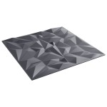 vidaXL Panouri de perete 24 buc. gri 50x50 cm XPS 6 m² ametist vidaXL Panouri de perete 24 buc. gri 50x50 cm XPS 6 m² ametist