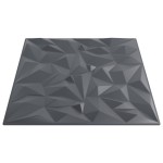 vidaXL Panouri de perete 24 buc. gri 50x50 cm XPS 6 m² ametist vidaXL Panouri de perete 24 buc. gri 50x50 cm XPS 6 m² ametist