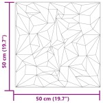 vidaXL Panouri de perete 24 buc. gri 50x50 cm XPS 6 m² ametist vidaXL Panouri de perete 24 buc. gri 50x50 cm XPS 6 m² ametist