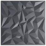 vidaXL Panouri de perete 48 buc. gri 50x50 cm XPS 12 m² ametist vidaXL Panouri de perete 48 buc. gri 50x50 cm XPS 12 m² ametist