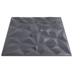 vidaXL Panouri de perete 48 buc. gri 50x50 cm XPS 12 m² ametist vidaXL Panouri de perete 48 buc. gri 50x50 cm XPS 12 m² ametist