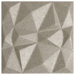 vidaXL Panouri de perete 12 buc. Beton 50x50 cm XPS 3 m² diamant vidaXL Panouri de perete 12 buc. Beton 50x50 cm XPS 3 m² diamant