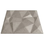 vidaXL Panouri de perete 12 buc. Beton 50x50 cm XPS 3 m² diamant vidaXL Panouri de perete 12 buc. Beton 50x50 cm XPS 3 m² diamant