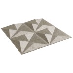 vidaXL Panouri de perete 12 buc. Beton 50x50 cm XPS 3 m² origami vidaXL Panouri de perete 12 buc. Beton 50x50 cm XPS 3 m² origami